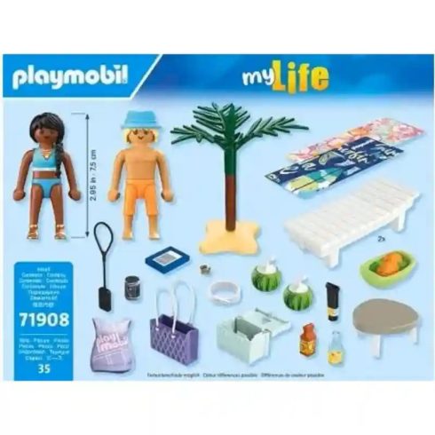 Playmobil 71908 Páros kirándulás a tengerpartra