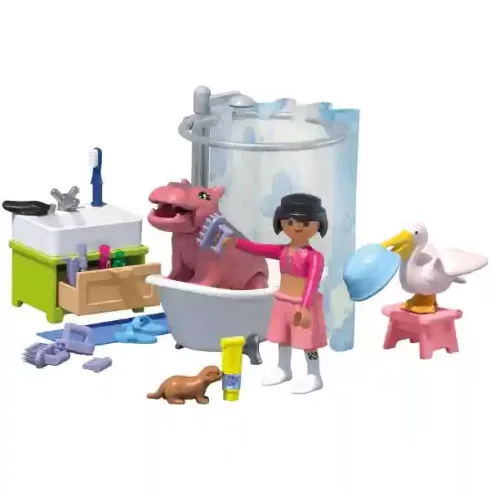 Playmobil 71950 Animals & Friends - Állatos fürdőmóka