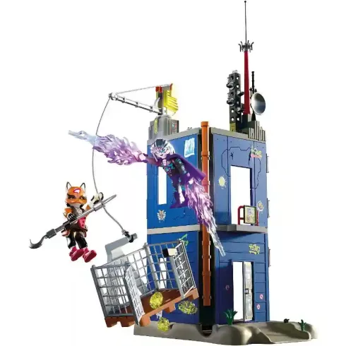 Playmobil 72022 Heroes - Párbaj a Szuperhős-toronyban