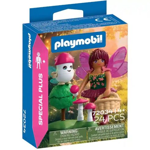 Playmobil 72034 Erdei tündér egy aranyos segítővel