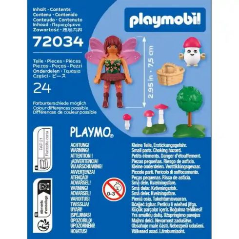 Playmobil 72034 Erdei tündér egy aranyos segítővel