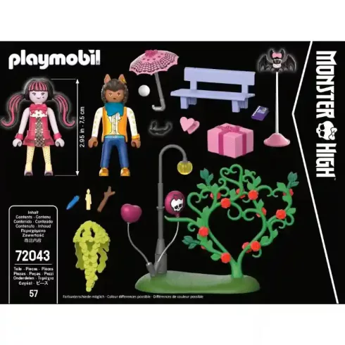 Playmobil 72043 Monster High - Valentin-napi randevú
