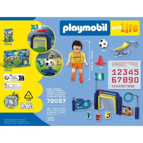Playmobil 72057 Fociedzés kapuval