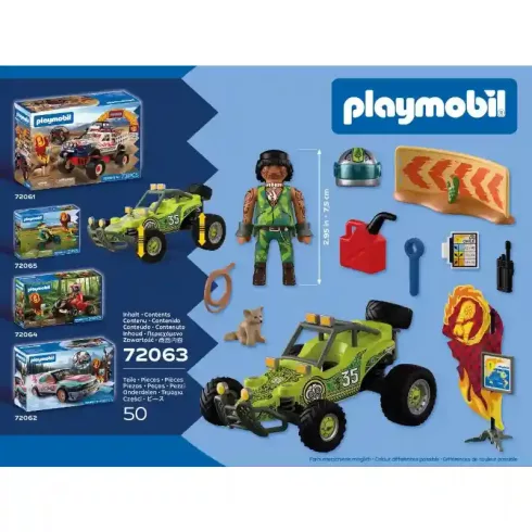 Playmobil 72063 Off-Road homokfutó versenyautó