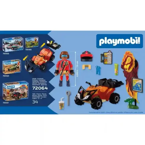 Playmobil 72064 Off-Road versenyquad