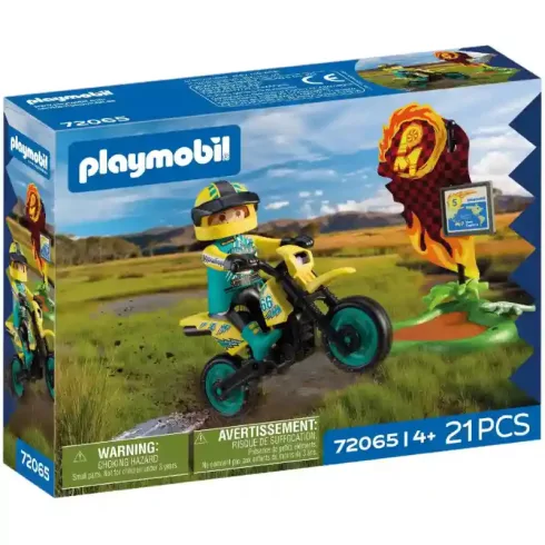 Playmobil 72065 Off-Road motocross versenyző