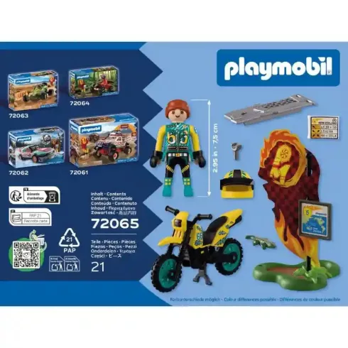 Playmobil 72065 Off-Road motocross versenyző