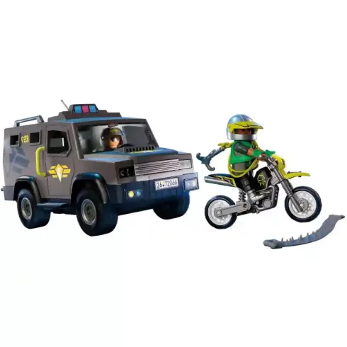 Playmobil 72066 SWAT rendőrautó a motoros bűnöző ellen