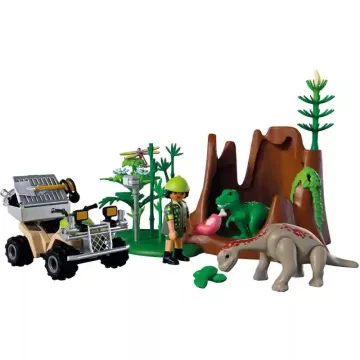 Playmobil 72069 Dinoszauruszok búvóhelye quados kutatóval