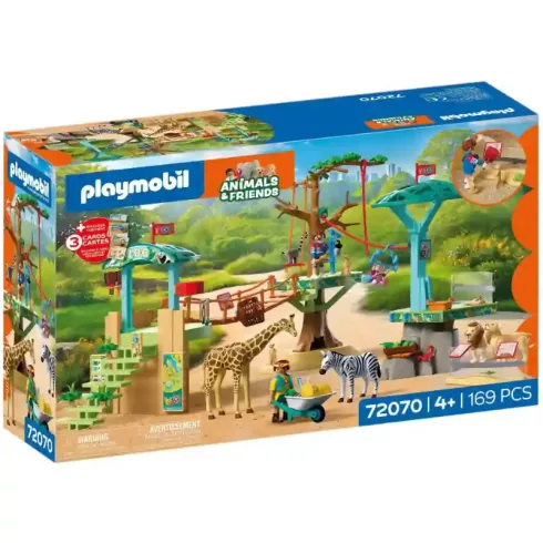 Playmobil 72070 Animals & Friends - Állatkert és kalandpark