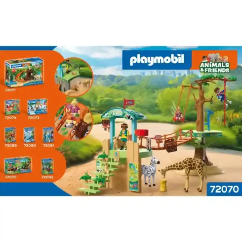 Playmobil 72070 Animals & Friends - Állatkert és kalandpark