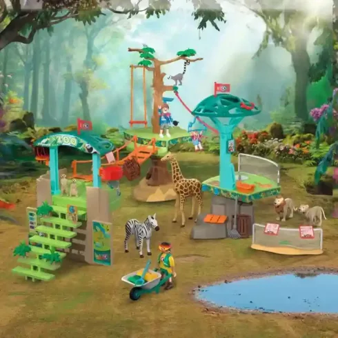 Playmobil 72070 Animals & Friends - Állatkert és kalandpark