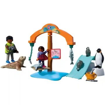   Playmobil 72073 Animals & Friends - Állatkerti jeges expedíció