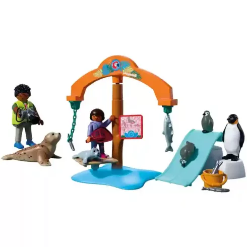 Playmobil 72073 Animals & Friends - Állatkerti jeges expedíció