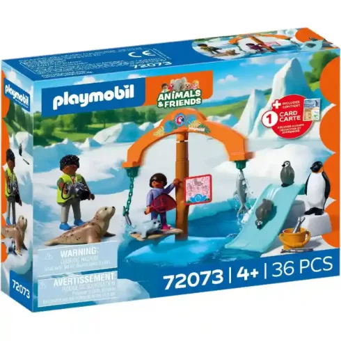 Playmobil 72073 Animals & Friends - Állatkerti jeges expedíció
