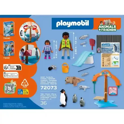 Playmobil 72073 Animals & Friends - Állatkerti jeges expedíció