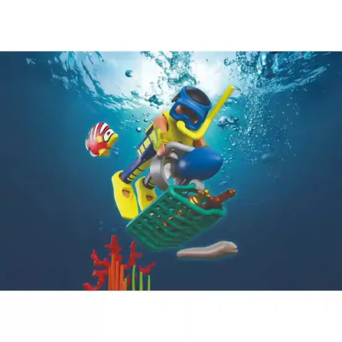 Playmobil 72078 Rendőrségi búvár kincsekkel