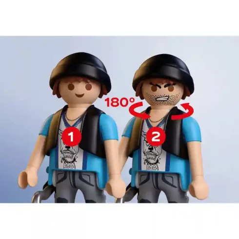 Playmobil 72079 Rendőrségi motoros üldözés
