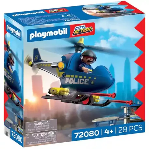 Playmobil 72080 Rendőrségi helikopter