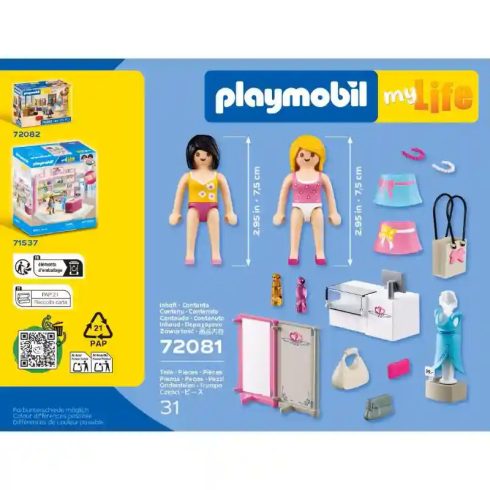 Playmobil 72081 Divatüzlet