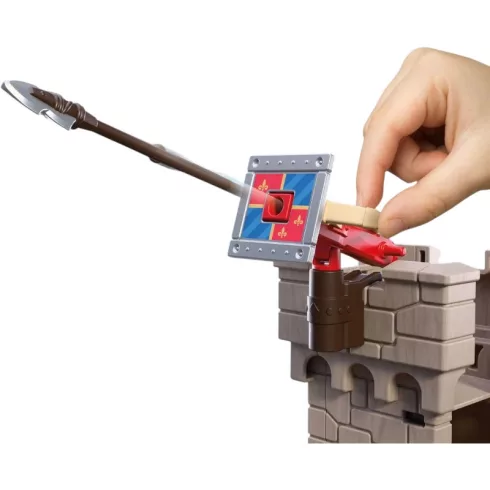 PLAYMOBIL 72112 Nagy Oroszlánlovag-vár dárdavetőkkel és lovagokkal