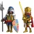 PLAYMOBIL 72112 Nagy Oroszlánlovag-vár dárdavetőkkel és lovagokkal