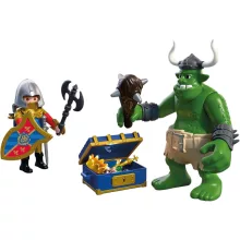 PLAYMOBIL 72116 Óriás troll és az oroszlánlovagok kincse