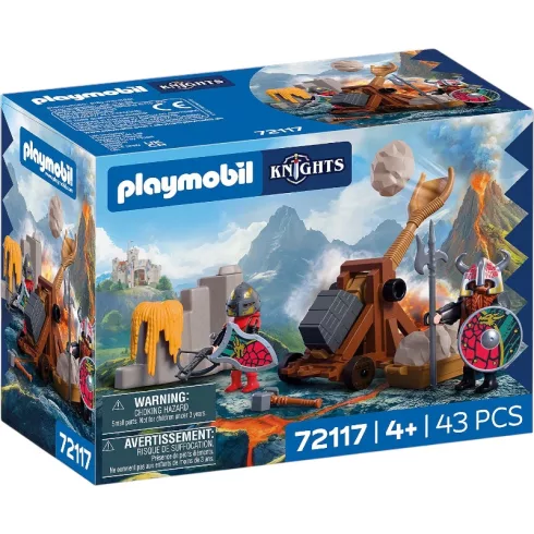 PLAYMOBIL 72117 Sárkánylovagok katapulttal
