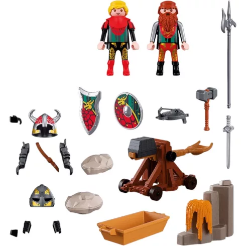 PLAYMOBIL 72117 Sárkánylovagok katapulttal
