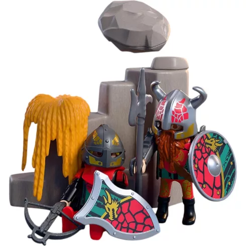 PLAYMOBIL 72117 Sárkánylovagok katapulttal