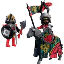 PLAYMOBIL 72118 Sárkánylovag parancsnokok lóháton