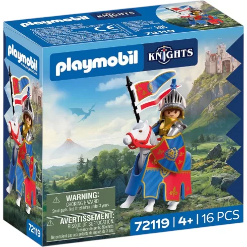 PLAYMOBIL 72119 Oroszlánlovag parancsnok lóháton