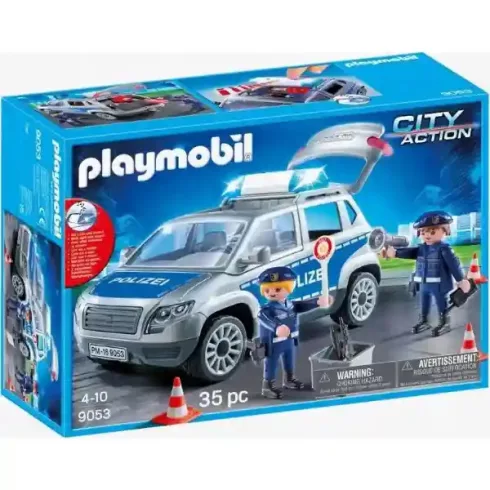 Playmobil 9053 Rendőrautó hanggal és fénnyel