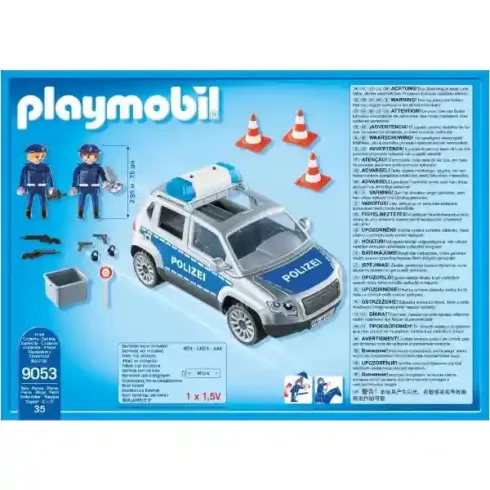 Playmobil 9053 Rendőrautó hanggal és fénnyel