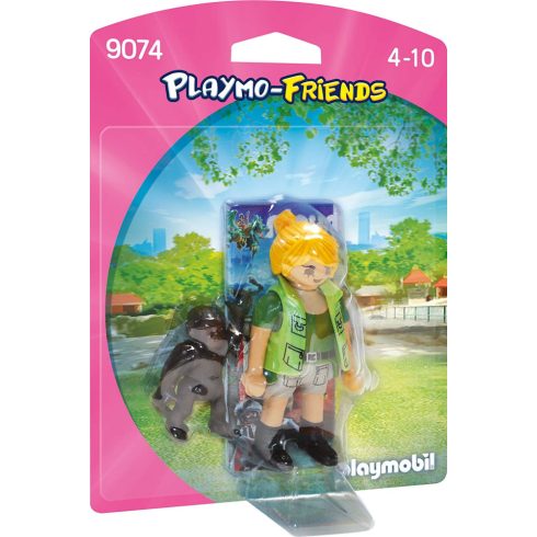 Playmobil 9074 Állatgondozó gorillabébivel