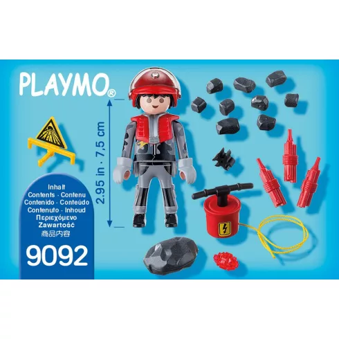 Playmobil 9092 Szikla robbantás
