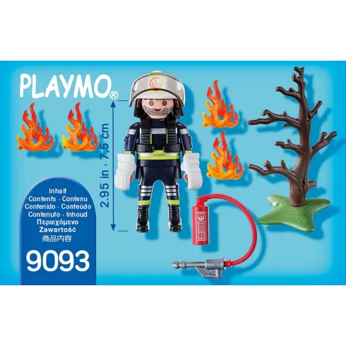 Playmobil 9093 Tűzoltó bevetésen