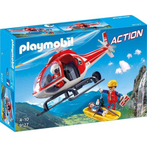 Playmobil 9127 Hegyimentő helikopter