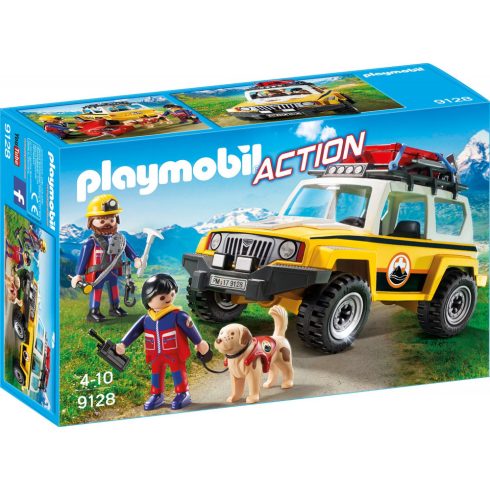 Playmobil 9128 Hegyimentők sürgősségi jeeppel