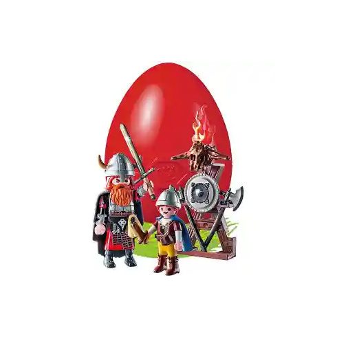 Playmobil 9209 Nagy és kis viking húsvéti tojásban