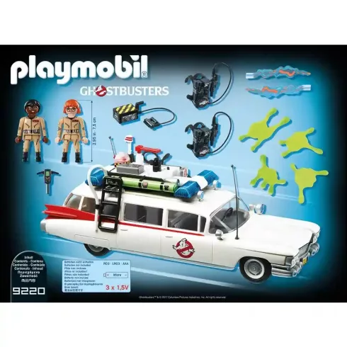 Playmobil 9220 Szellemirtók Ecto-1 járgánya