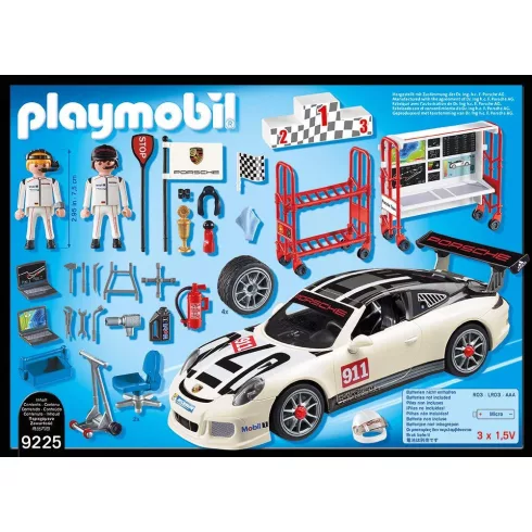 Playmobil 9225 Porsche 911 GT3 Cup (csomagolássérült)