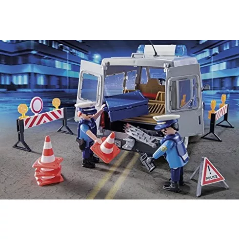 Playmobil 9236 Rendőrségi autóbusz fénnyel és hanggal