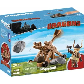 Playmobil 9245 Bélhangos katapulttal
