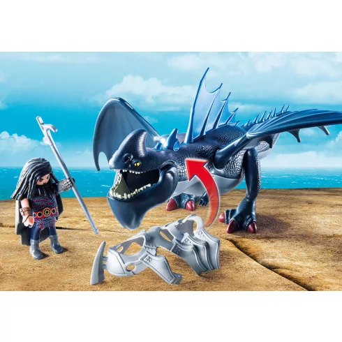 Playmobil 9248 Drákó és páncélos sárkánya