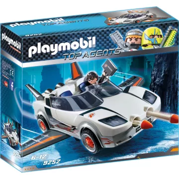 Playmobil 9252 Titkos ügynök rakétakilövő autóval