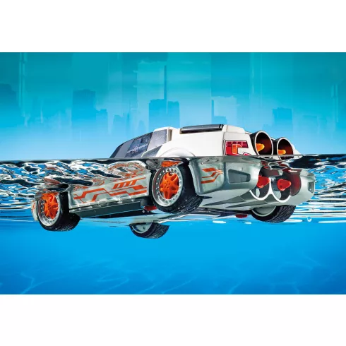 Playmobil 9252 Titkos ügynök rakétakilövő autóval