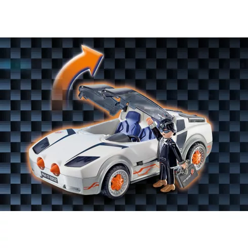 Playmobil 9252 Titkos ügynök rakétakilövő autóval
