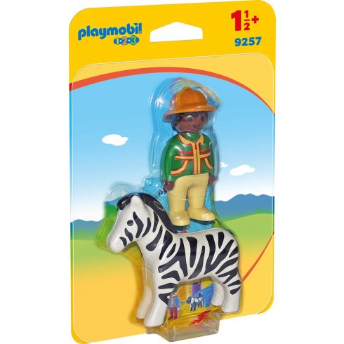 Playmobil 9257 1.2.3 Vadász és a zebra