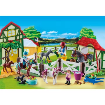   Playmobil 9262 Karácsony - Adventi kalendárium, naptár - Lovarda